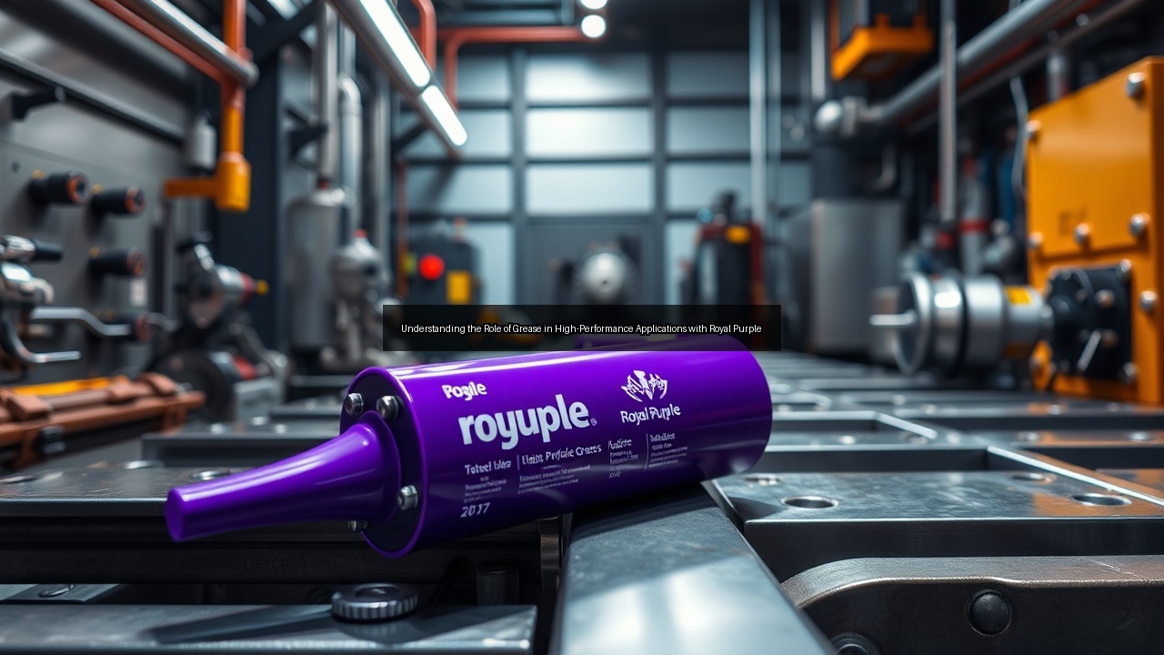 aluminum lubricating grease royal purple steel